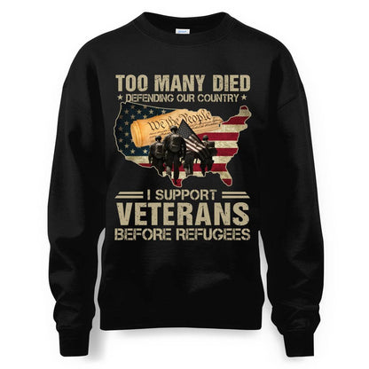 I Support Veterans Before Refugees