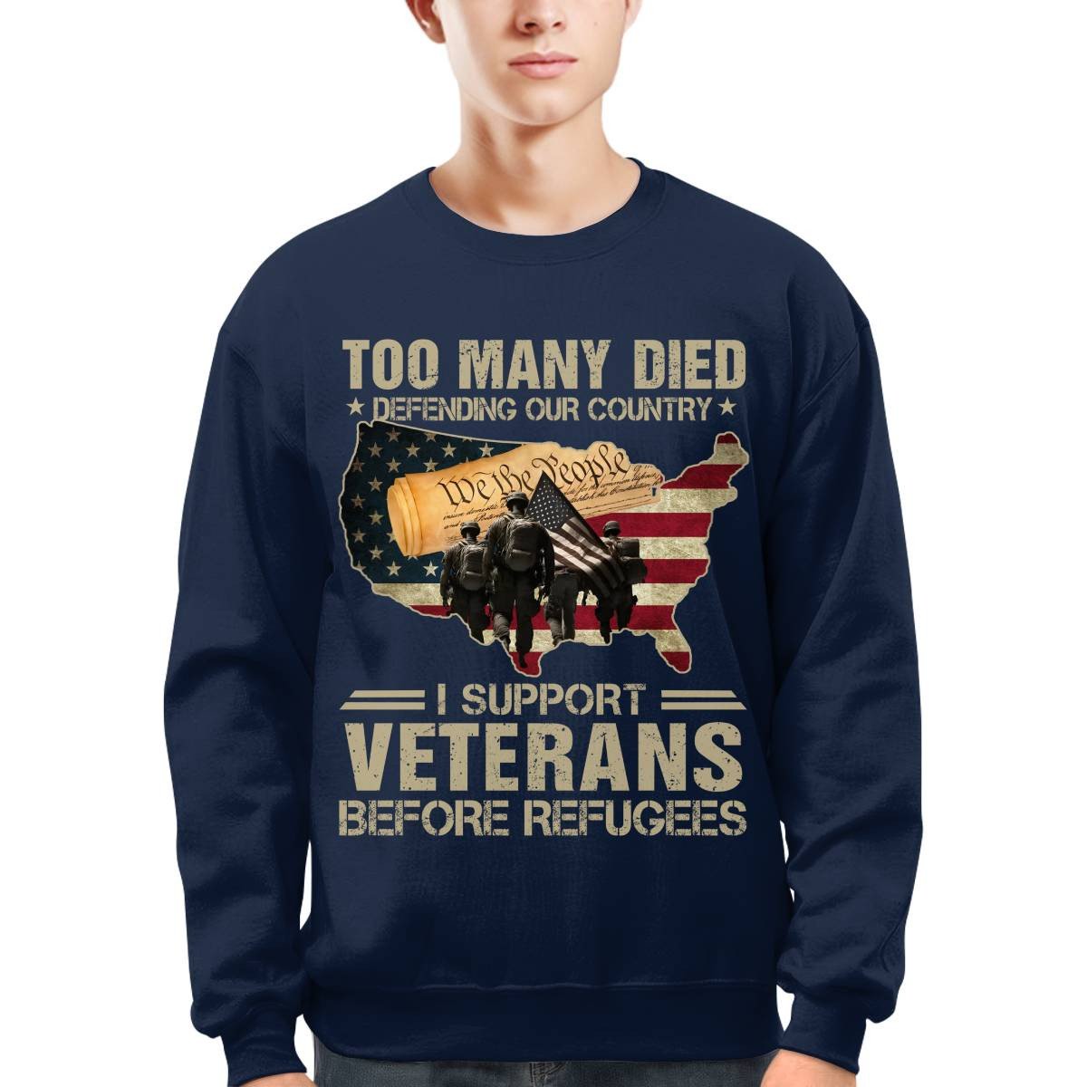 I Support Veterans Before Refugees