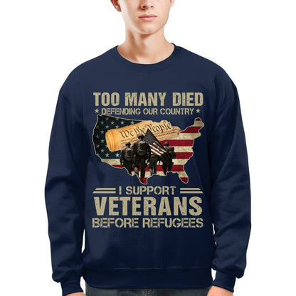 I Support Veterans Before Refugees