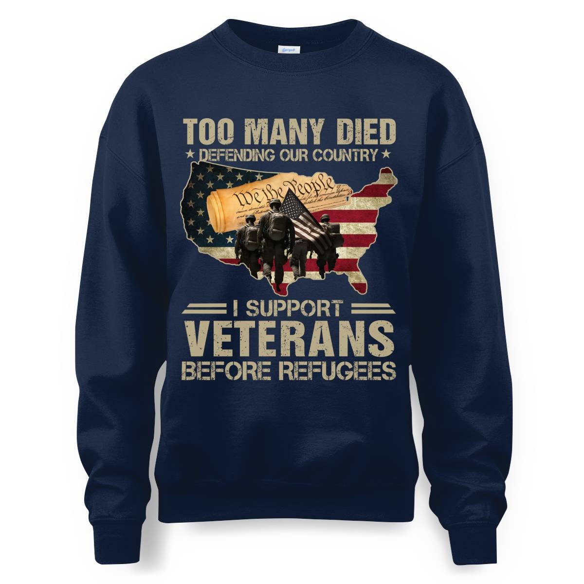 I Support Veterans Before Refugees