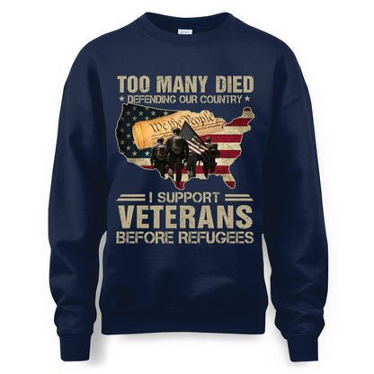 I Support Veterans Before Refugees