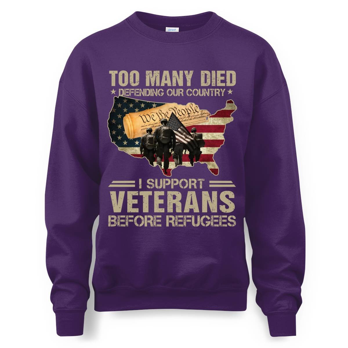 I Support Veterans Before Refugees