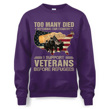 I Support Veterans Before Refugees