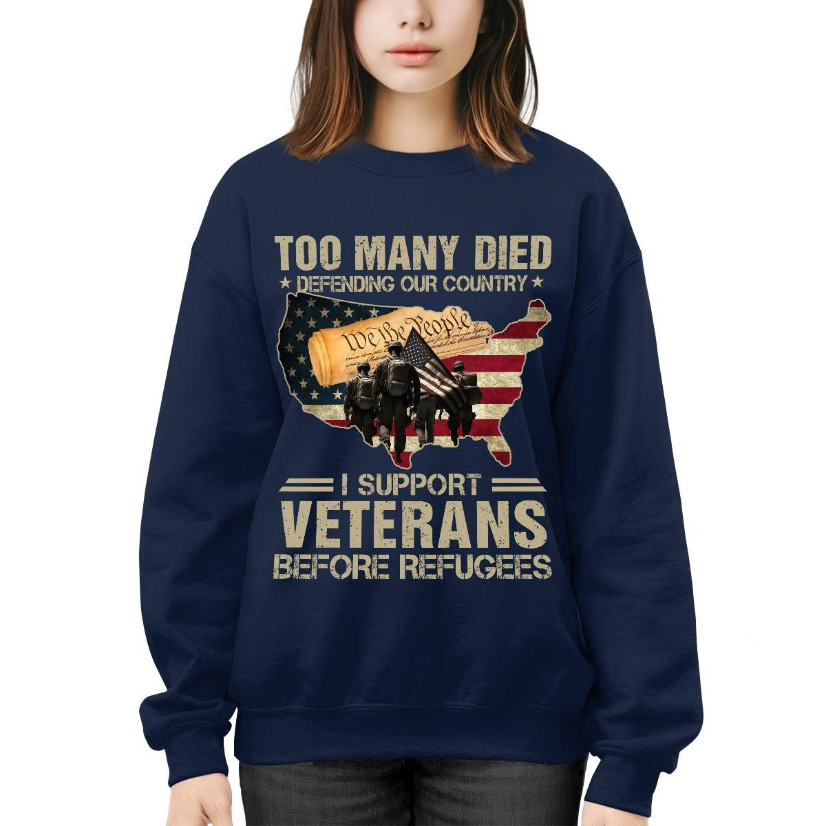 I Support Veterans Before Refugees