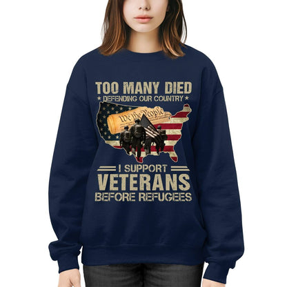 I Support Veterans Before Refugees