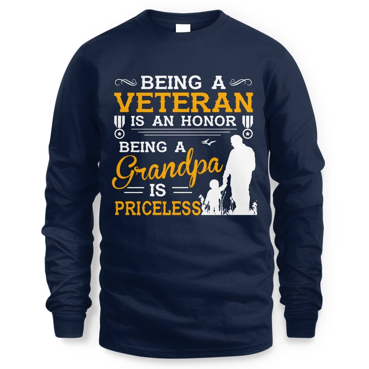 Veteran Being a Grandpa Is Priceless