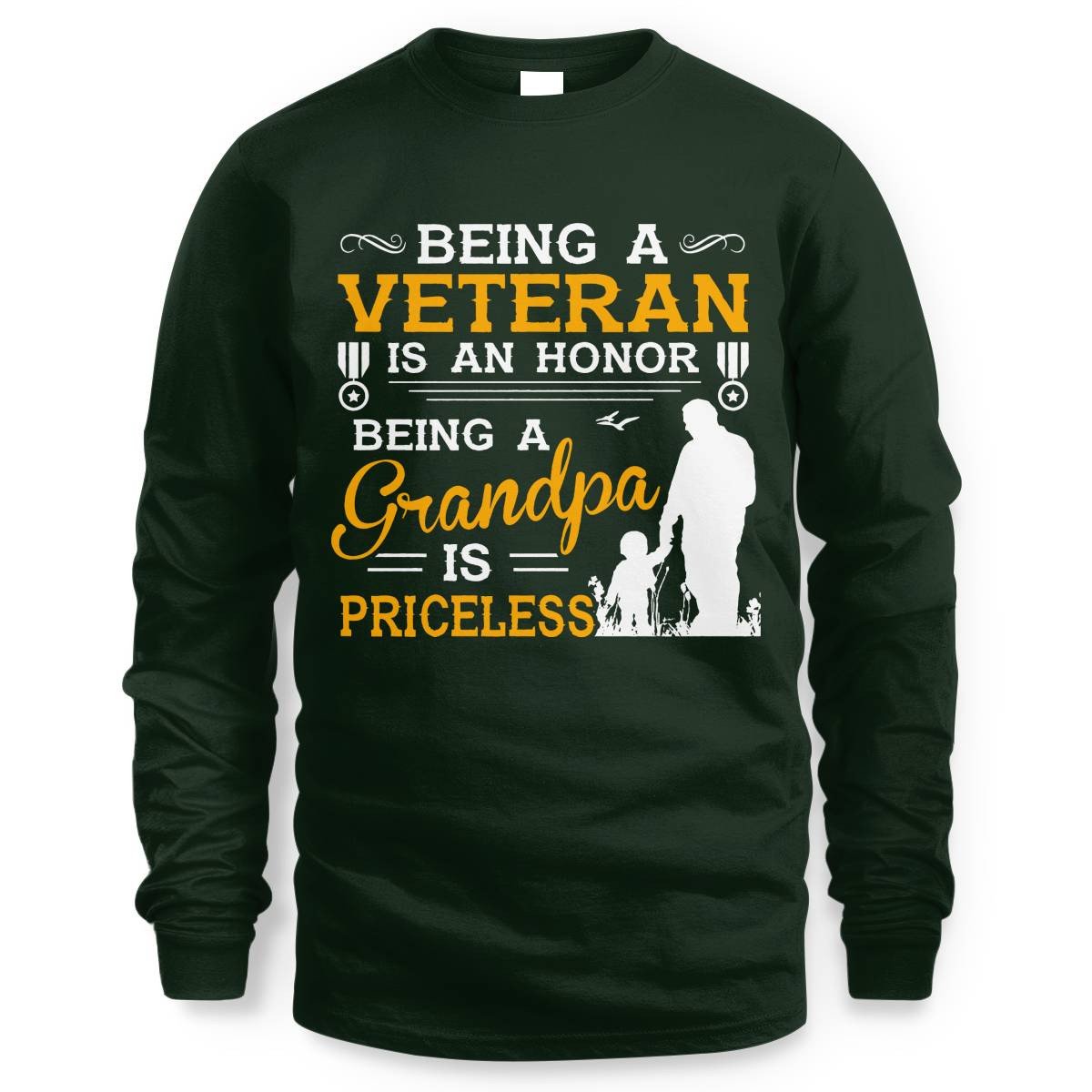 Veteran Being a Grandpa Is Priceless
